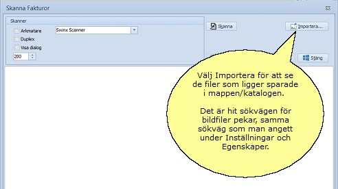Skanna importera bilder 3